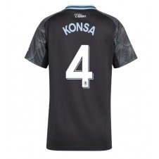 Aston Villa Ezri Konsa #4 Bortatröja Dam 2025-26 Korta ärmar